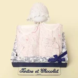 [롯데백화점]타티네쇼콜라 (출산백일선물3종세트)베일배냇가운+상하복+로라모TNPMNG012W-159