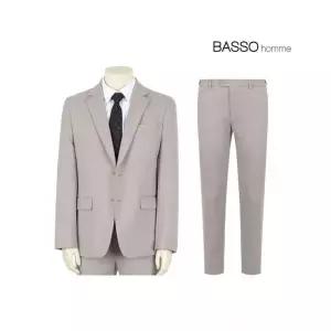 바쏘옴므 슬림핏 캐주얼 스트레치 셋업 (WSX3JF31AWSX3PF31A)