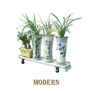 화분선반 모던 물받이 화분 정리대 1단 인테리어 진열대 선반 화분진열대