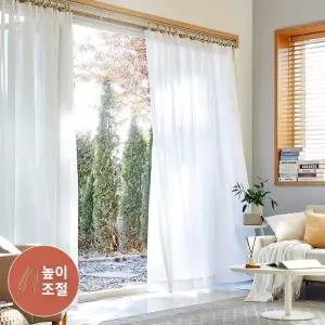 모던하우스 ON 차르르 쉬폰 나비주름 반창문커튼 140x160 1P 1249212