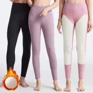 남자여자 내복바지 이중보온 방한 등산 낚시 다리보온 남자내복 여자내복 기모레깅스