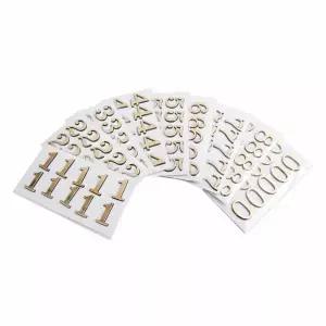 호실판 금박 숫자 호실사인 번호스티커 아파트호수판 호수표시