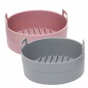 빙고 프라이팟용기 소형16cm 에어프라이용기-실리콘용기