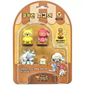 쿠키런 피노키오 피규어 5종 세트 B 아동용 캐릭터 인형 선물