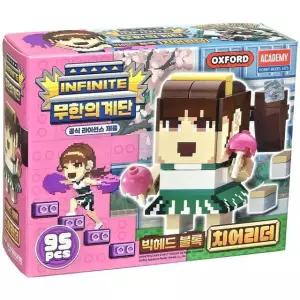 옥스포드블럭 무한의계단 대두 피규어 치어리더 조립 장난감 선물
