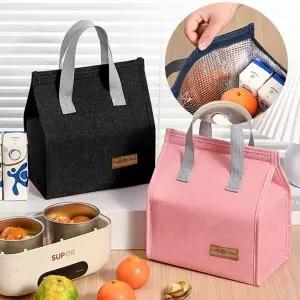 보냉 런치백 학생 보온 도시락가방 찍찍이 방수 쿨러백 4컬러 도시락가방 쿨러백 보냉