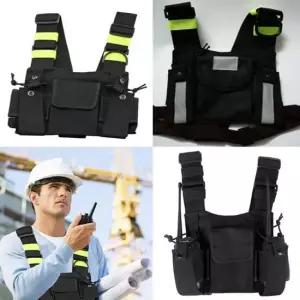 [무료배송] 공구조끼 무전기 작업복 공구 야광 형광 안전복 야간