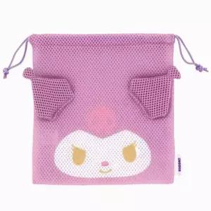 파우치 쿠로미 메쉬 조리개 파우치백 파우치 소품가방