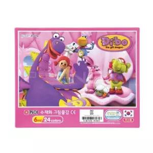 동아 그림물감24색 핑크