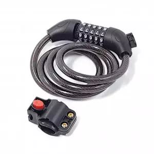 와이어 자전거자물쇠 번호변경형 열쇠 체인락 잠금장치 번호키