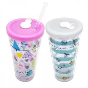 리락쿠마 에코젠 빨대컵