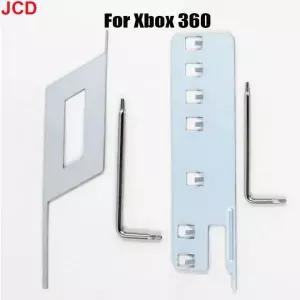 컨트롤러거치대 JCD 1set 오프닝 컨트롤러 수리 Xbox 360 Slim XBOX360 지방 보수 나사 키트