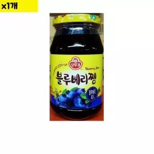 식자재 식재료 도매 오뚜기 블루베리잼 500g 낱개 잼 블루베리잼 불루베리잼 블루배리잼