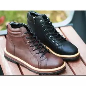 신발 남자 워커 하이탑 부츠 워커화 통굽 운동화