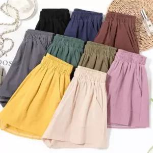 팬츠 마반바지 린넨 큐롯 반바지마 여자마 여성마