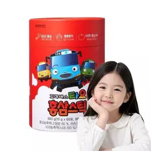 [NS홈쇼핑][동원 천지인] 꼬마버스 타요 홍삼스틱(10g 60포 60일분)_50162..[35523088]