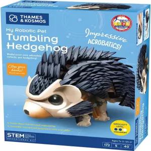 템즈 코스모스 내 로봇 애완동물 - 텀블링 고슴도치 나만의 사운드 활성화 롤링 허둥지둥 반려동물 만들기