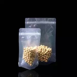 투명 스탠드 지퍼백 15x22cm 100매 포장용 파우치 음료 소분 약 봉투 보관백