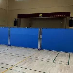 체육관 파티션 이동식 학교 칸막이 분리대 2.4M