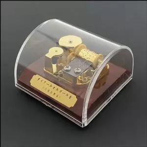 고급 돔형 오르골 뮤직박스 우드오르골 수동오르골 발레리나오르골