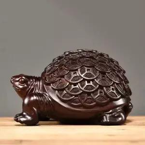 모형 나무거북소품 인테리어거북이 소품 나무거북장식