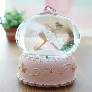 발레리나오르골 핑크인형오르골 천사의날개짓