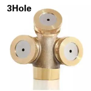 미스트 스프레이 노즐 3구 정원 물분사 원예 가든