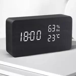 라이트베이지 루미너스 LED LED탁상시계 HD 음성컨트