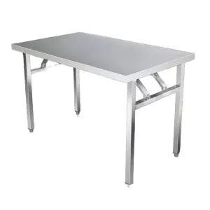 스텐 사각테이블 접이식 사각 스테인리스 높이 스틸 포차