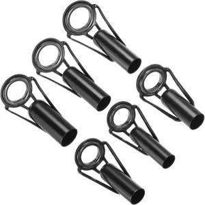 소금물 민물 낚시를 위한 PATIKIL 낚싯대 팁 수리 키트 스테인리스 스틸 폴 링 가이드 교체품