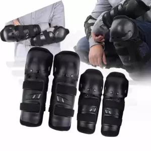 팔꿈치 오토바이 세트 부상방지 보호장비 보호대 무릎 라이딩용품 [mDE6A04]