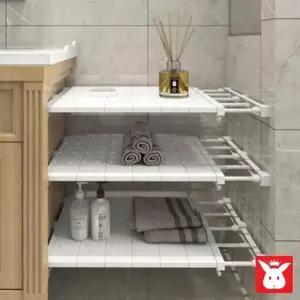 틈새 정리 장농 옷방 압축선반 압축봉선반 신발장 수 베란다 단  [mWBDD479]