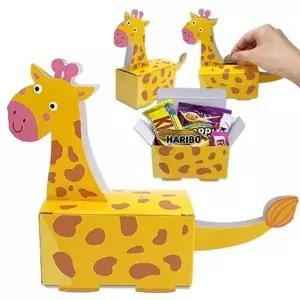 수제 기린 동물 어린이 저금통 종이 유아 만들기세트 DIY저금통