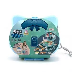 옆집샵 펭글이 병원 놀이 가방 휴대용 소꿉놀이 의사 선생님 역할 놀이 선물