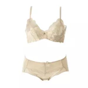 [롯데백화점]비너스 [OBR5961A_BO/PT5961H]여 부유방 커버 레이스 삼각 패드 AB컵브라햄팬티세트