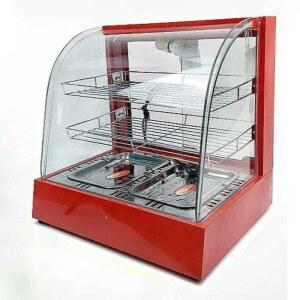 튀김 온장고 업소용냉장고 소형 휴게소 레드/ /소형/2단 전기온장고 족발 업소용 쇼케이스 편의점 보온