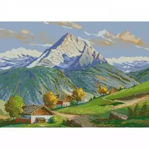 TBZ 알프스 마을 (캔버스) 보석십자수 40x50 비즈아트