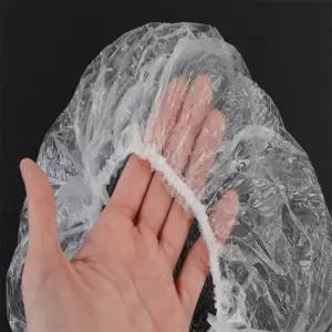 까만쿼카 비닐 헤어캡100P 일회용비닐캡