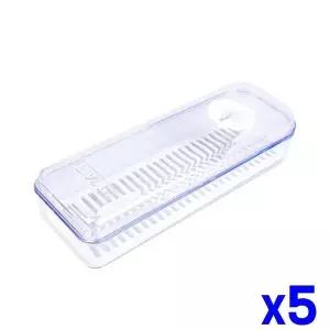 [콩심팥심]TBZ 투명 수저함 아크릴1호 x5개 수저통 수저케이스