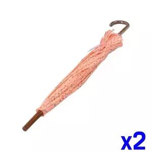 TBZ 베이지도트 장우산 60x12xm x2개 패션우산 긴우산