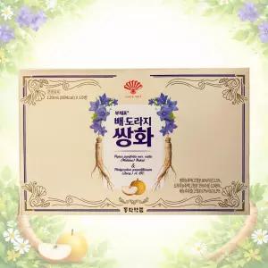 동화약품 부채표 배·도라지 쌍화 120ml X 10병 드링크 혼합음료 대추 당귀 비타민c