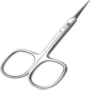 큐티클 가위 파인 스몰 엑스트라 샤프 스트레이트 블레이드 네일 스테인리스 스틸 포인트 팁 그루밍 매니큐어 페디큐어 눈썹 및 페이셜 헤어 트리밍 가위. straight