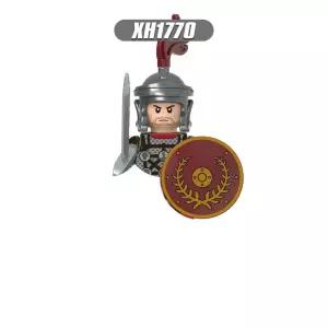 중세 로마 액션 애니메이션 피규어 군사 빌딩 블록 성인 선물 헬멧 장비 제국 해군 색상: 34. X1... 1개