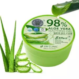 알로에 3WCLINIC 수딩젤 젤크림 3W 스네일 젤크림WFI3AV8 화장품 보습 순도98