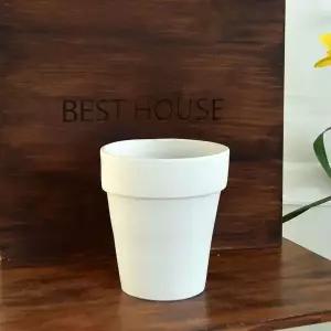 [셀러에이드]알토 플라워 토분 샌드화이트 19x21cm 인테리어 화분 실내 화분