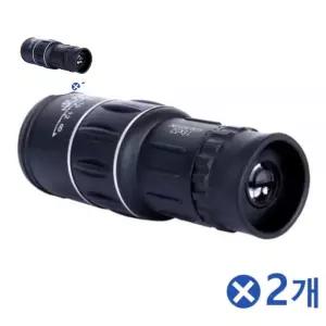 스포츠관람 이중조절 16배율 레저용 망원경 단망경 단안경 2개