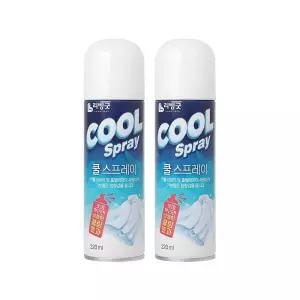 여름 2개 멘톨 쿨 급속냉각 무더위 스프레이 냉각 폭염 청량감