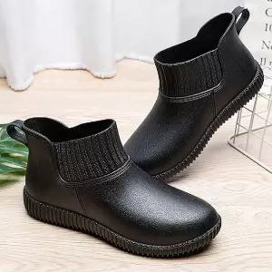 발목 방수 여성 레인부츠 숏장화/비오는날/데일리/장화/부츠/장마/고무/반장화/레인슈즈/반목