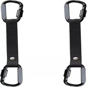 야구 가방 소프트볼 캠핑용 펜스 후크 다기능 카라비너 걸이 백팩 물병(블랙) (2)