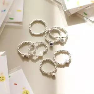 은볼 비즈반지 만들기 시즌2 DIY 14종/925 실버 볼 링